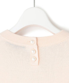 23区 ウールブレンド バック パール ニット