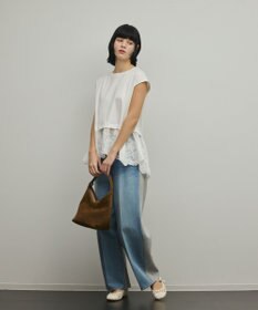 GRACE CONTINENTAL ヘムembカットトップ