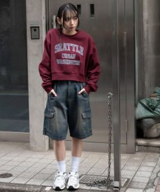 WEGO 裏起毛グラフィックスウェット