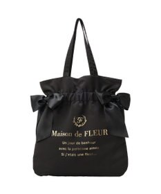 Maison de FLEUR 《セット商品》ダブルリボンギャザートート・ポーチ