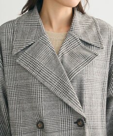 Green Parks オーバージャケットコート（グレンチェック）