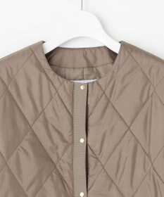 J.PRESS LADIES 高密度タフタ キルティング ショート コート