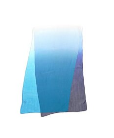 Marca ＜洗えるシルク＞【Marcaオリジナル】オンブレーロング ウォッシャブル シルクローン ロングスカーフ