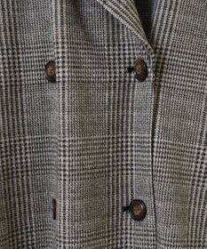 Green Parks オーバージャケットコート（グレンチェック）