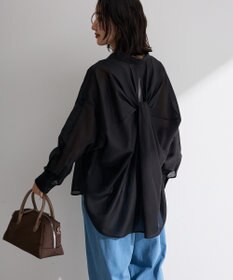 Green Parks バックツイストシアーシャツ