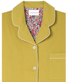 une nana cool 【綿100％】40ハイゲージ天竺半袖パジャマ MADE WITH LIBERTY FABRIC