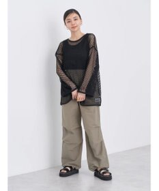 earth music&ecology メッシュチュニック