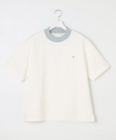 23区GOLF 【23Fondation/MEN】バイカラー モックネックシャツ 余裕のあるサイズ感 着疲れしない