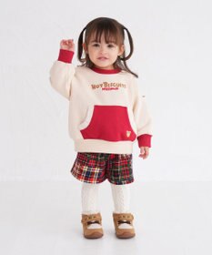 MIKI HOUSE HOT BISCUITS 【80-120cm】 チェック柄 キュロットスカート