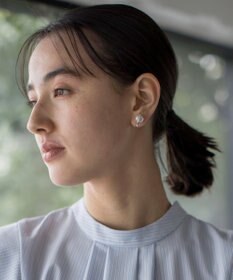 組曲 ビジューリングパールイヤリング