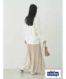 earth music&ecology Ｃｏｓｂｙ×ｅａｒｔｈ　ベアープリントロングＴシャツ