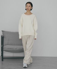 AMERICAN HOLIC バイパチ前振りニットプルオーバー