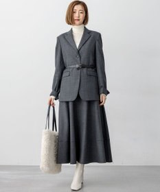 23区 S 【滝沢眞規子さん着用/WEB限定カラーあり】ウーステッドウール リブタートル ニット