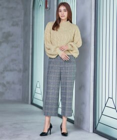 Tiaclasse 【洗える】ケーブルニットプルオーバー