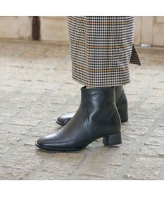 ing <ing>【WEB限定】スクエアトゥショートブーツ