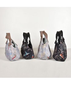 Y'SACCS バードプリントバルーントート Mサイズ