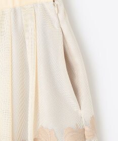 自由区 【Premium Collection】フラワーエンブロイダリーチュール  スカート