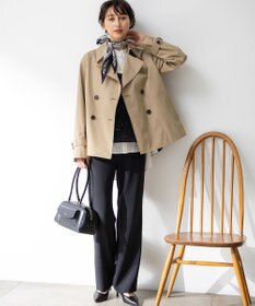 23区 【先行予約】エアータンブラー TCギャバジン ハーフ コート