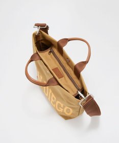 TOPKAPI 【Breath TOPKAPI】シティ プリント キャンバス スクエアトートバッグ / ショルダー付き