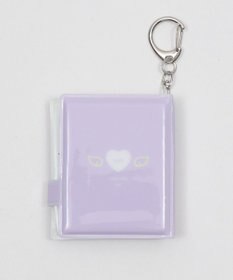 WEGO 【痛バ＆推し活グッズ】リボンハートIDフォトアルバムキーホルダー