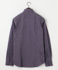 JOSEPH ABBOUD 【洗える】ドットジャガード ジャージー シャツ