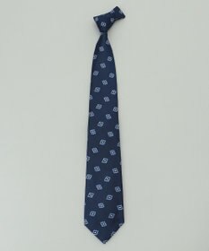 GOTAIRIKU 【日本製】西陣ネクタイ_ネイビー×サックス系