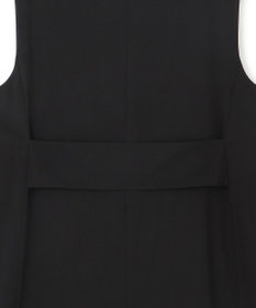 ICB 【洗える】T/Rドライリネン ジレ