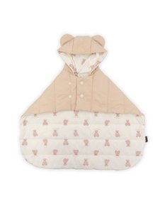 PET PARADISE ペットパラダイス くまちゃん フード付 防寒 ブランケット 大