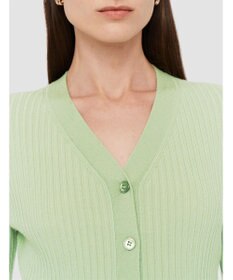 JOSEPH 【洗える】ファインリブメリノ　カーディガン