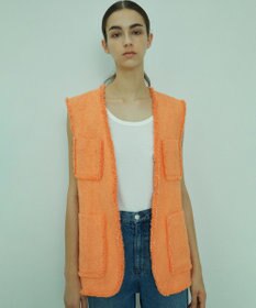 BEIGE， DAHLIA / ツイードジレ