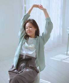 Feroux ナチュラルタッチ 楊柳 シャツ