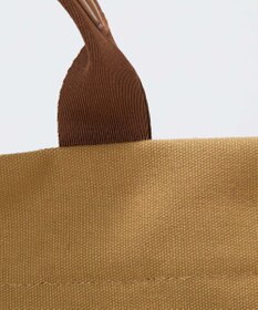 TOPKAPI 【Breath TOPKAPI】シティ プリント キャンバス スクエアトートバッグ / ショルダー付き