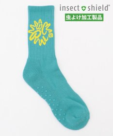 PW CIRCULUS 【虫よけ加工】【MEN】サークルロゴ ミドルソックス  ゴルフ