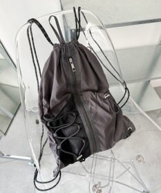 WEGO 【ユニセックス着用ITEM】センターzipナップサック