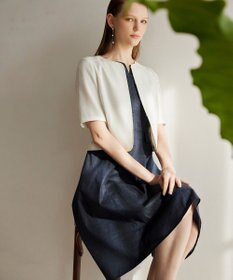 TOCCA 【洗える・消臭】BRIGHT LUMINOUS 半袖ジャケット