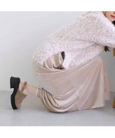 MODE ET JACOMO <noyau>センターライン厚底サボサンダル