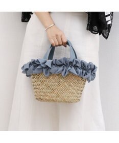 UNBILLION カシュカシュ cachecache / フリルカゴバッグ