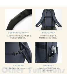 ACE BAGS & LUGGAGE W&.Day/Night ポッケスアプト ラウンドリュック A4サイズ 14.0インチPC収納 20221 ダブルアンドデイナイト