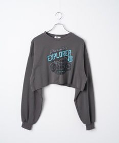 WEGO ヴィンテージライクショートスウェット