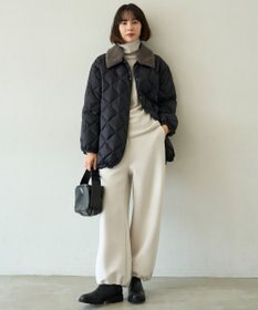 UNFILO カシミヤビスコース ニットタートル