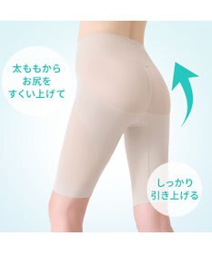 BRADELIS New York 【Yukine inc. 】ゆきねえモアソフト快適ホールドガードル24 接触冷感で汗をかいても快適補正