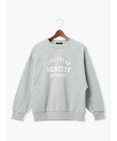 Te chichi 裏毛ロゴプルオーバー