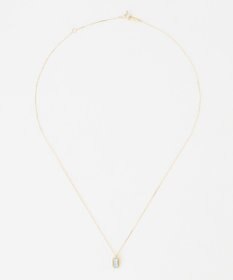 TOCCA 【WEB＆数量限定】CROCHET OF COLOR  NECKLACE K10 アクアマリン ネックレス