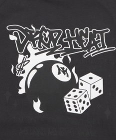 WEGO 【ユニセックス着用ITEM/MLサイズ展開】スリーブロゴグラフィックラグランT（LS）