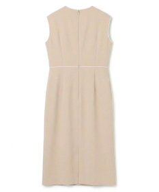 BEIGE， 【セットアップ対応】CINDY / 配色ライン クルーネックドレス