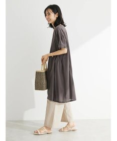 Green Parks Ｉ　ピグメント５分袖チュニック