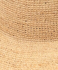 23区 【Oggi8月号掲載/UVケア】ラフィア リボン ハット