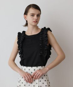 GRACE CONTINENTAL フリルカットトップ