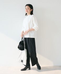 CRAFT STANDARD BOUTIQUE モックネックリングドット長袖プルオーバー