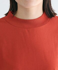 CRAFT STANDARD BOUTIQUE モックネックリングドット長袖プルオーバー